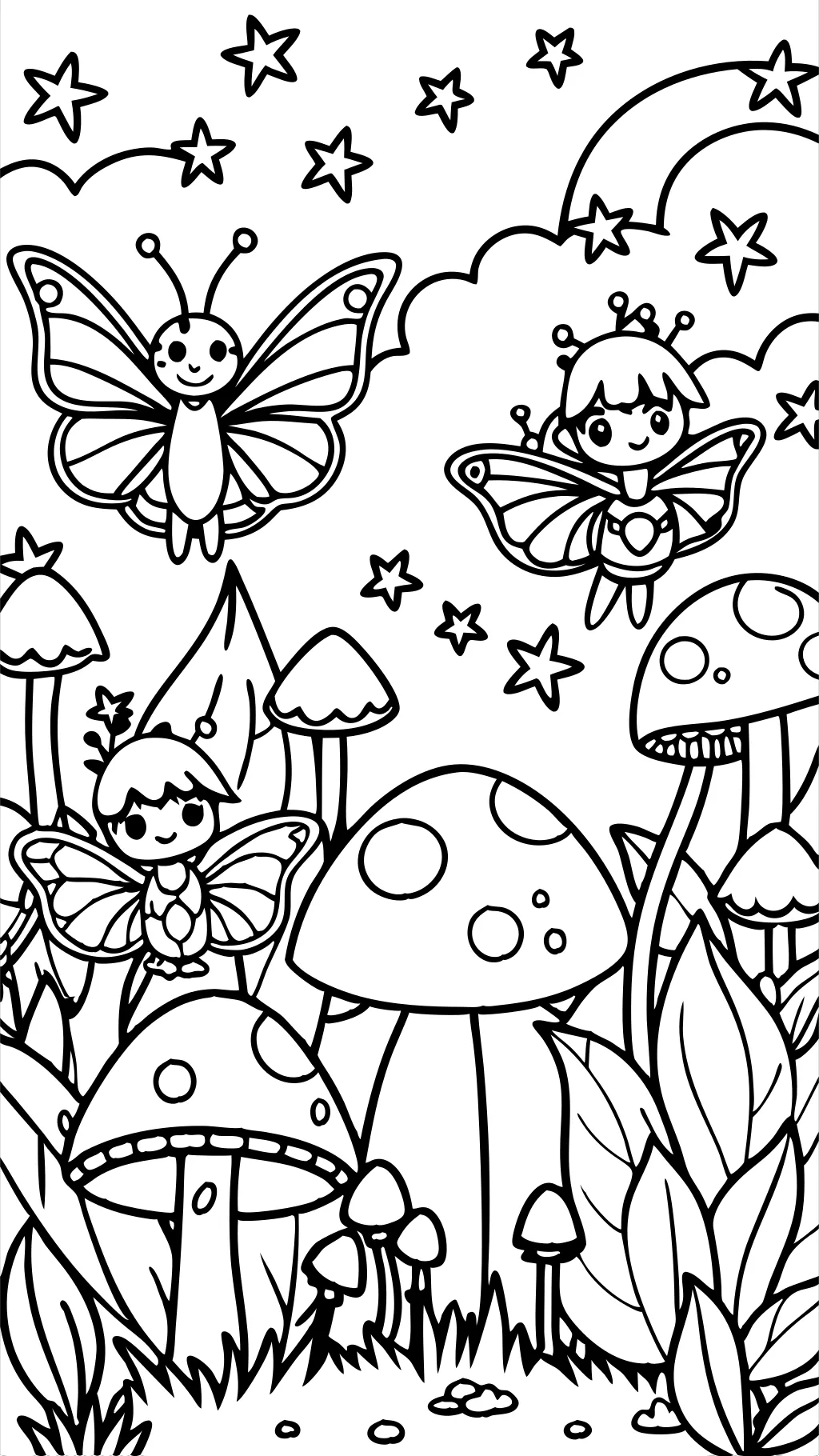 fairies coloring pages for adults